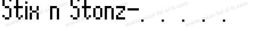 Stix n Stonz字体转换